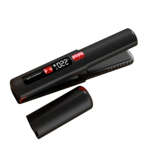2 In 1 Hair Straightener And Curler Wireless Charging Ionic Frizz