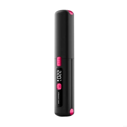 2 In 1 Hair Straightener And Curler Wireless Charging Ionic Frizz